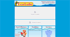 Desktop Screenshot of goecolube.com