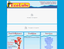 Tablet Screenshot of goecolube.com
